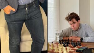 Magnus Carlsen is returning to World Chess Championship, but only if he can play in jeans