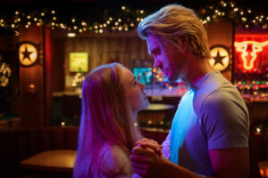 Britt Robertson and Chad Michael Murray in 'The Merry Gentlemen'