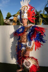 Xavier Rodriguez in his traditional outfit