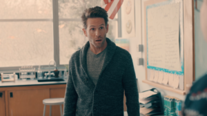 Jack (Glenn Howerton) looks incredulous in his classroom