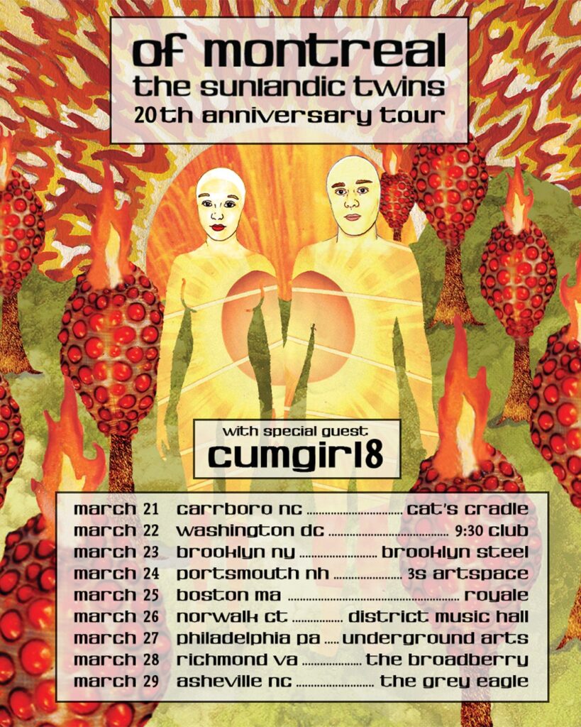 Of Montreal: The Sunlandic Twins 20th Anniversary Tour