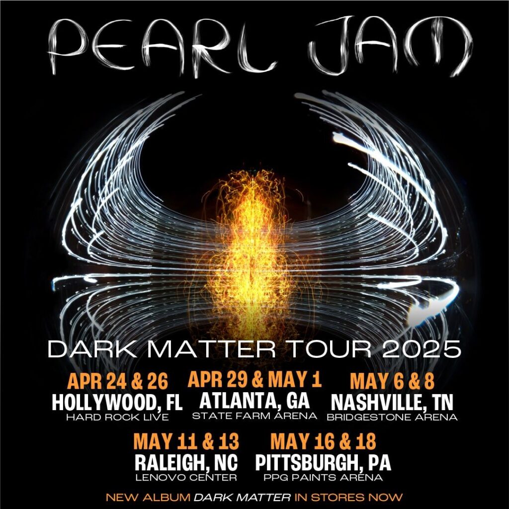 Pearl Jam: Dark Matter Tour 2025