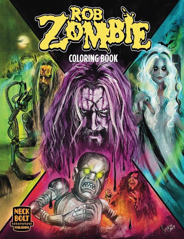 ROB ZOMBIE: Official Coloring Book Now Available