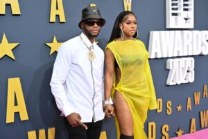 Papoose and Remy Ma arrived to the 2023 BET Awards at Microsoft Theater on June 25, 2023 in Los Angeles