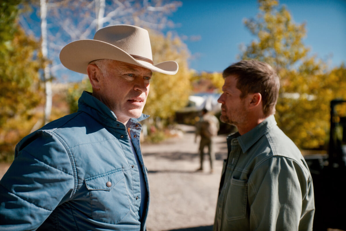 Neal McDonough and Bailey Chase