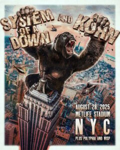 SYSTEM OF A DOWN Announces Summer 2025 Stadium Shows With DEFTONES, AVENGED SEVENFOLD And KORN