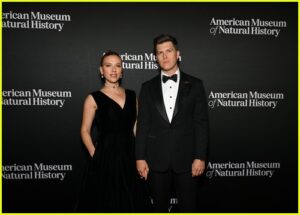 Scarlett Johansson and Colin Jost