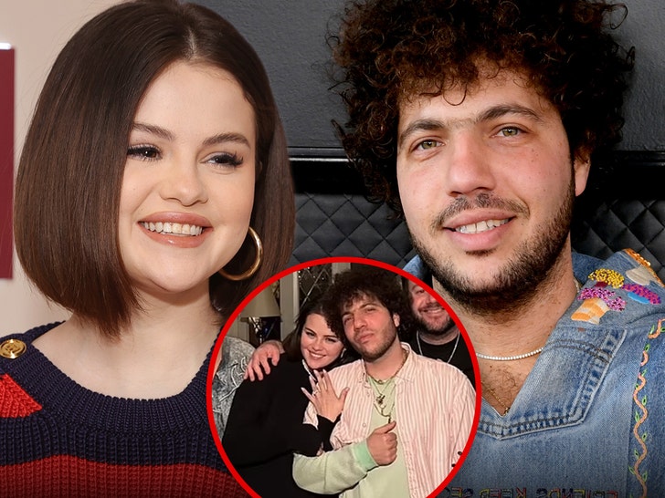 benny blanco Selena Gomez Throws Low-Key Engagement Party, Celebs React to News