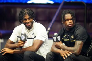 Shedeur Sanders & Travis Hunter - 2023 Pac-12 Football Media Day