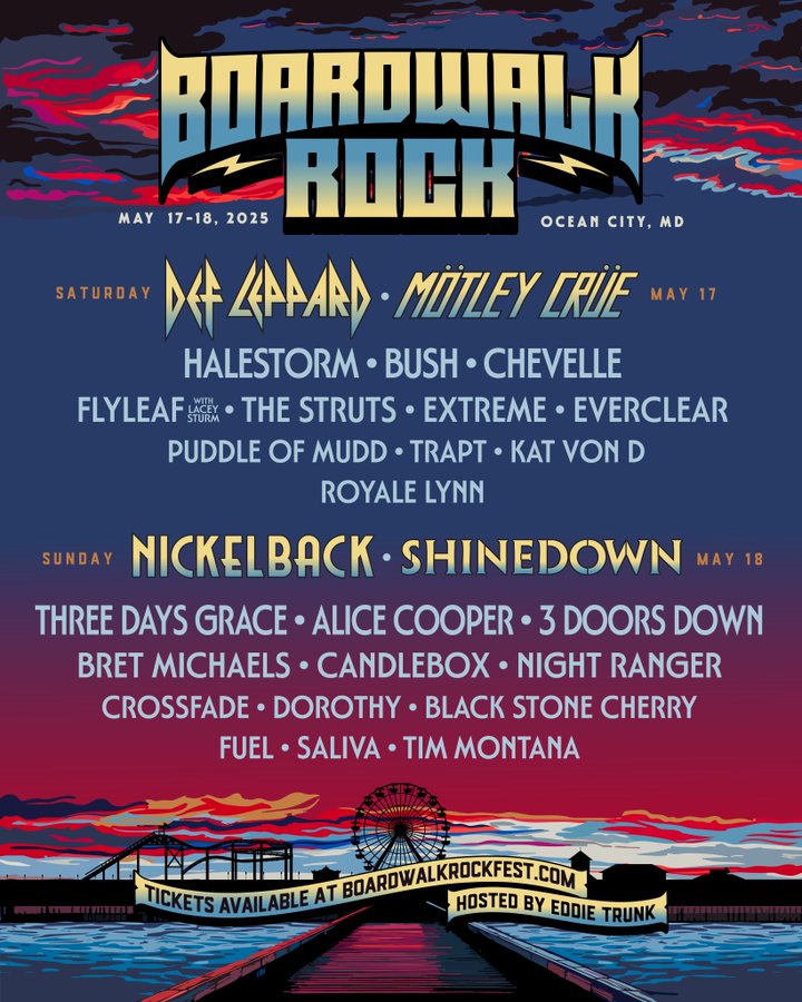 Shinedown, Halestorm, Nickelback & More