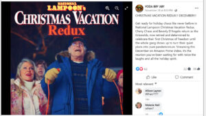 Snopes Pours Expired Eggnog on Chevy Chase Holiday Movie Rumor