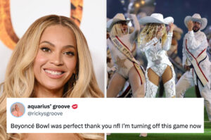 The Internet Can't Stop Talking About Beyoncé's Christmas NFL Halftime Performance