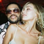 The Weeknd and Lily Rose Depp in The Idol