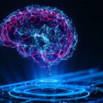 Digital Brain Hologram Hud Artificial intelligence AI machine