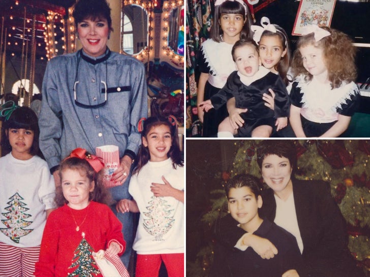 Throwback Kardashian Christmas Photos