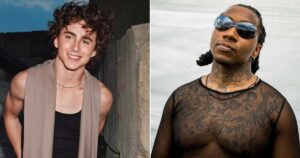 Does Timothée Chalamet credit rapper Lil B for his fame?