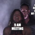 best Undertaker meme about morning coffee