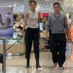 zendaya tom holland christmas shopping