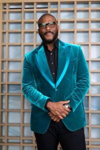 Tyler Perry in IMDb Exclusive Portrait Studio At The Critics Choice Association 7th Annual Celebration Of Black Cinema & Television