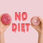 Banner,For,International,No,Diet,Day,With,Delicious,Donuts