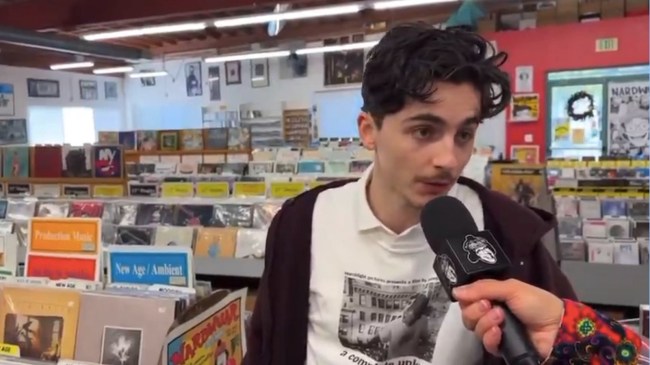 timothee chalamet nardwaur interview