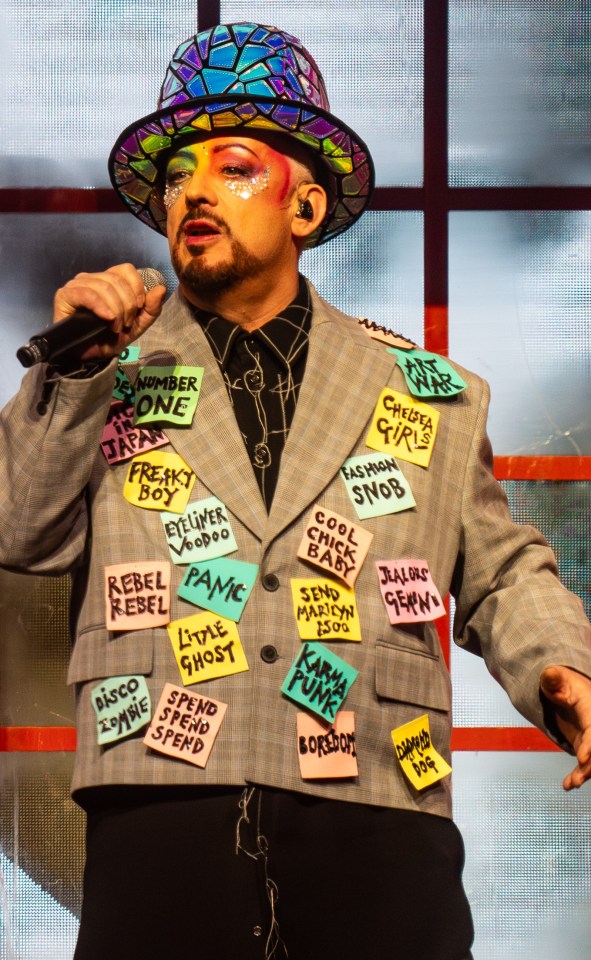 Boy George's vocals have failed to impress the critics on his latest UK tour