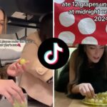 What is the ‘grape theory’ on TikTok? Viral New Year’s Eve trend explained