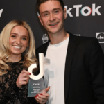 The travel duo were overjoyed with their TikTok Award