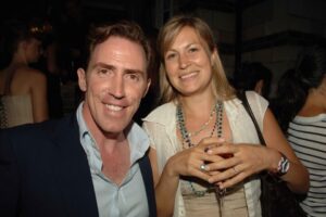 Actor Rob Brydon is married to Claire Holland