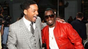 will smith and diddy embracing