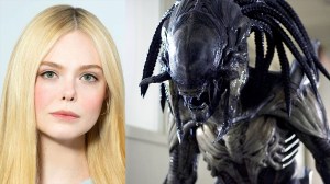 Elle Fanning and the Predator