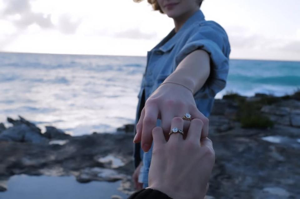 Chloë Grace Moretz appeared to confirm the engagement with a ring picture on Instagram