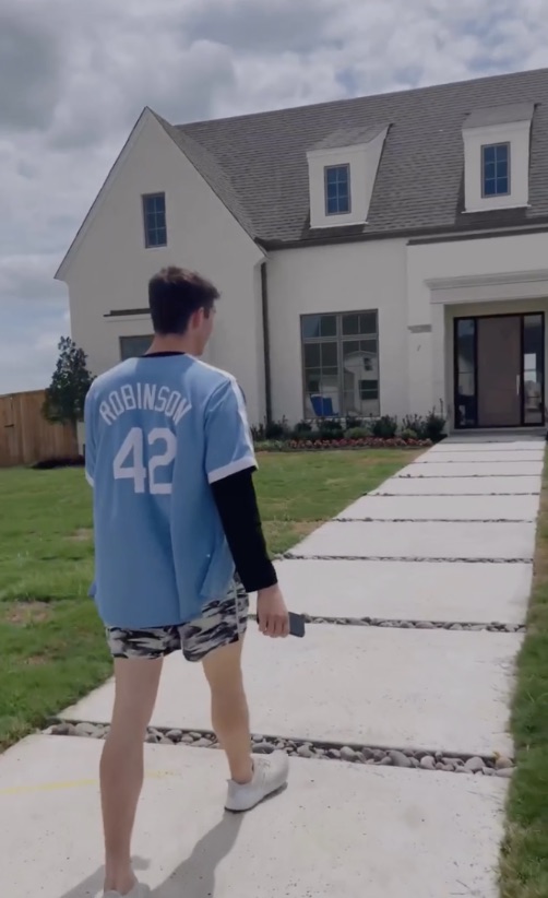 Madi shares a video of Grant walking into their Waco, TX mansion