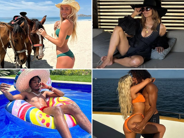 Hot Stars Vacaying In Cabo