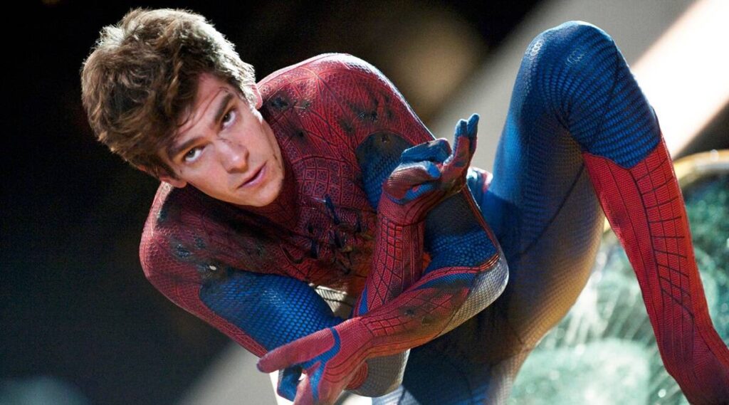 Andrew Garfield as Spider-Man