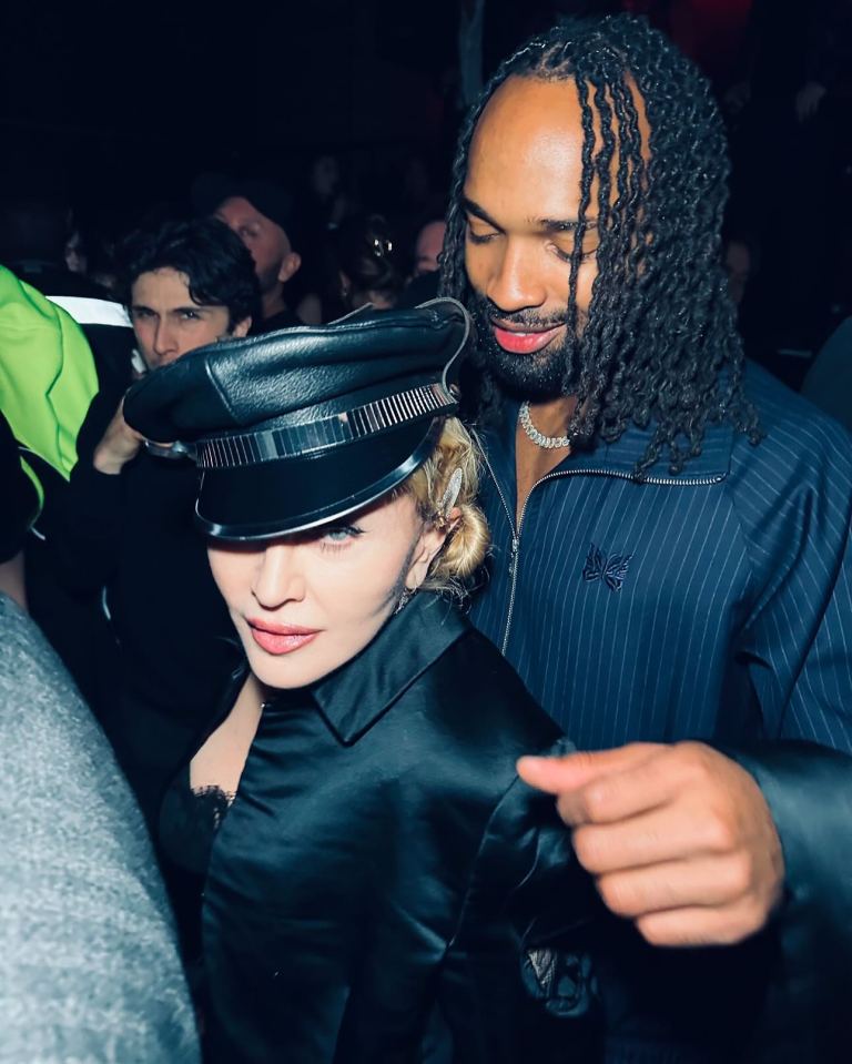 Madonna had jetted to Tokyo to celebrate New Year with her boyfriend Akeem