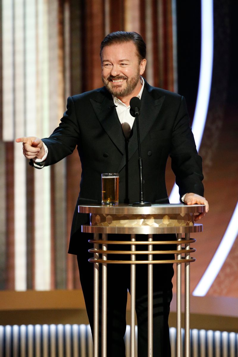 The comedian went all out in his grand finale as the host of the awards ceremony