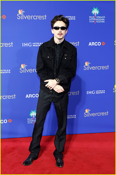 Timothee Chalamet at the Palm Springs International Film Awards