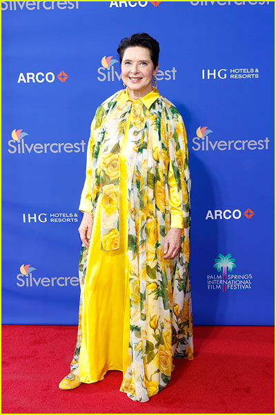 Isabella Rossellini at the Palm Springs International Film Awards