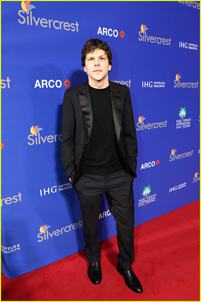 Jesse Eisenberg at the Palm Springs International Film Awards