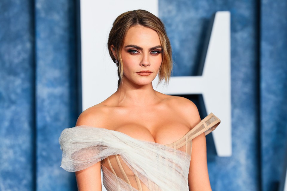 It came as supermodel Cara posted a 'random' selection of snaps to her Instagram page