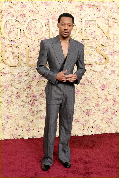 Abbott Elementary’s Tyler James Williams at the Golden Globes