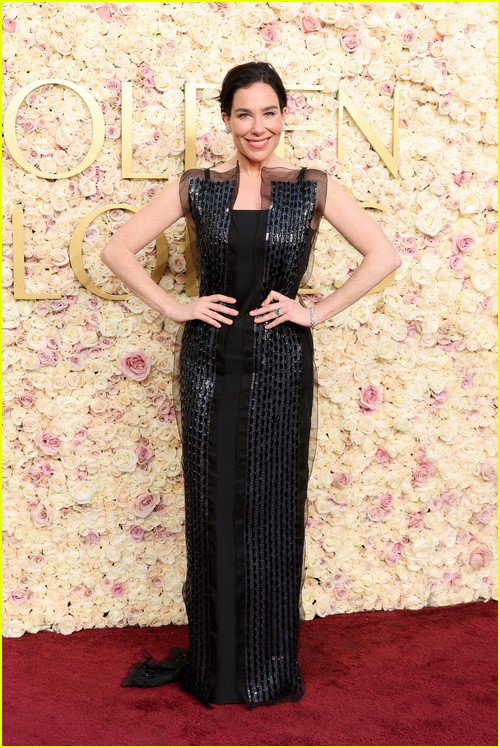 Babygirl director Halina Reijn at the Golden Globes