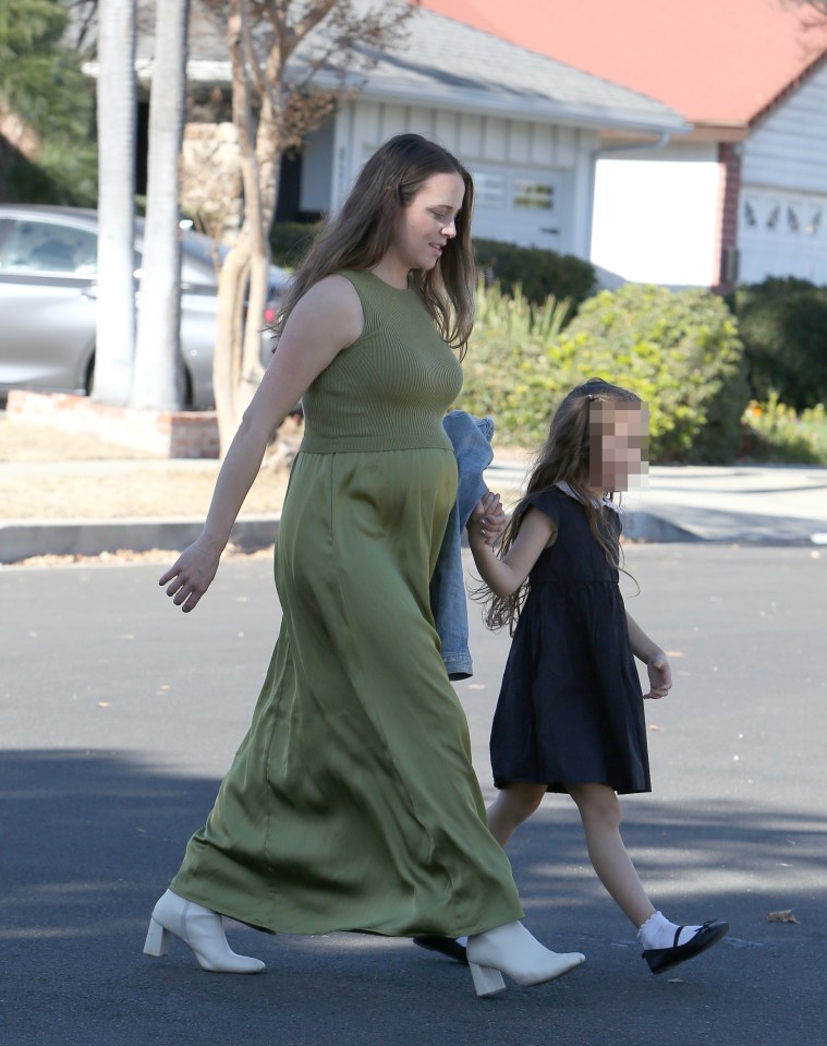 Jinger and Felicity enjoyed the warm southern California weather