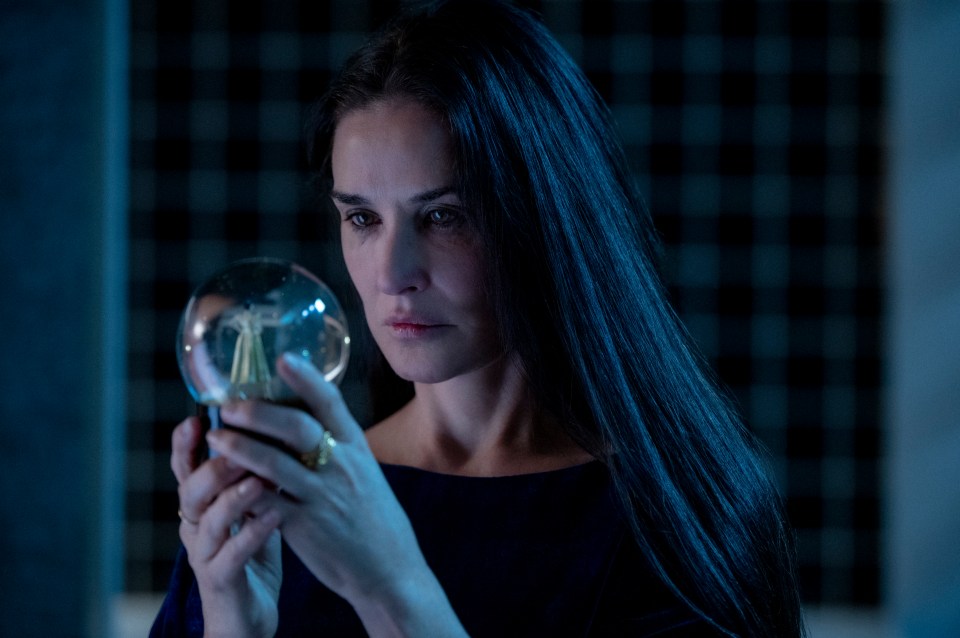 Demi Moore in a scene from The Substance