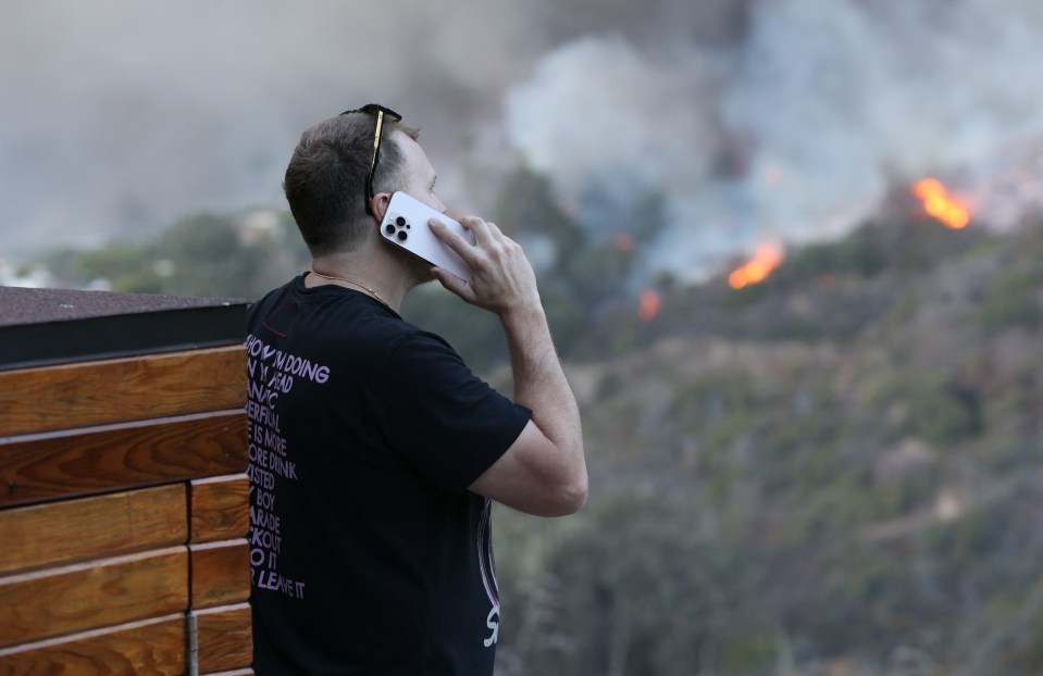 Spencer is one of many celebrities who have had their homes destroyed