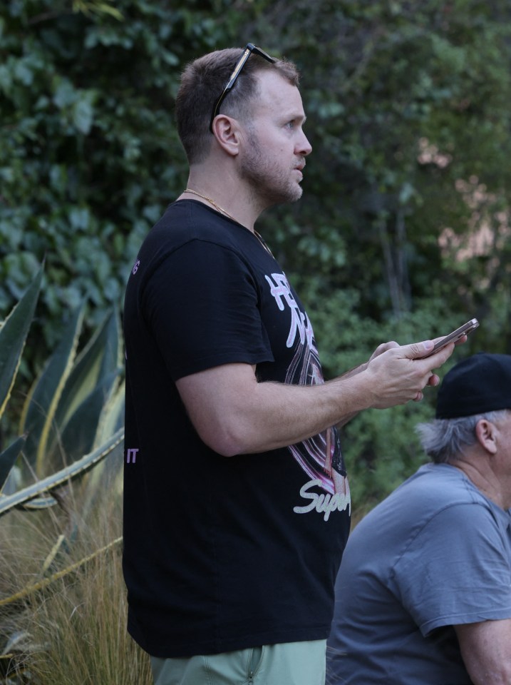 Spencer Pratt watched his home burn to the ground in LA