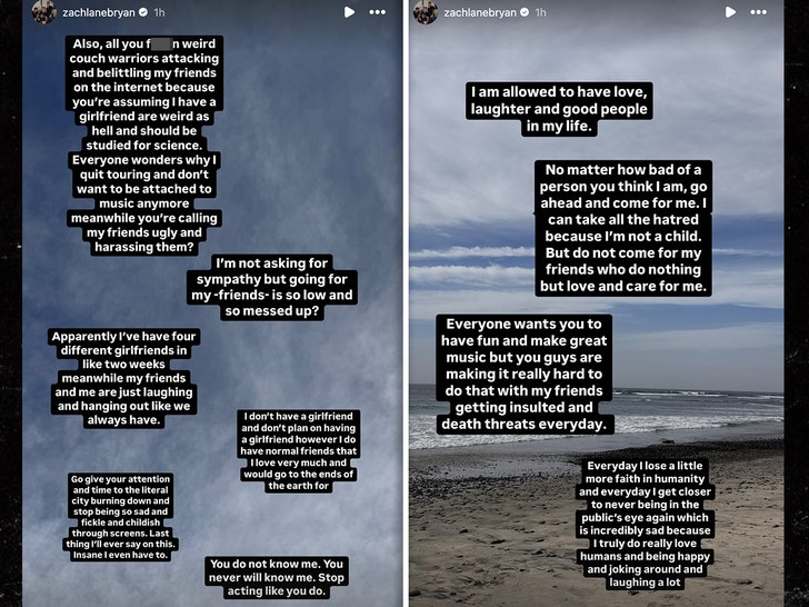 zach bryan instagram rant