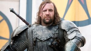 Rory-McCann in armor as The Hound on Game of Thrones