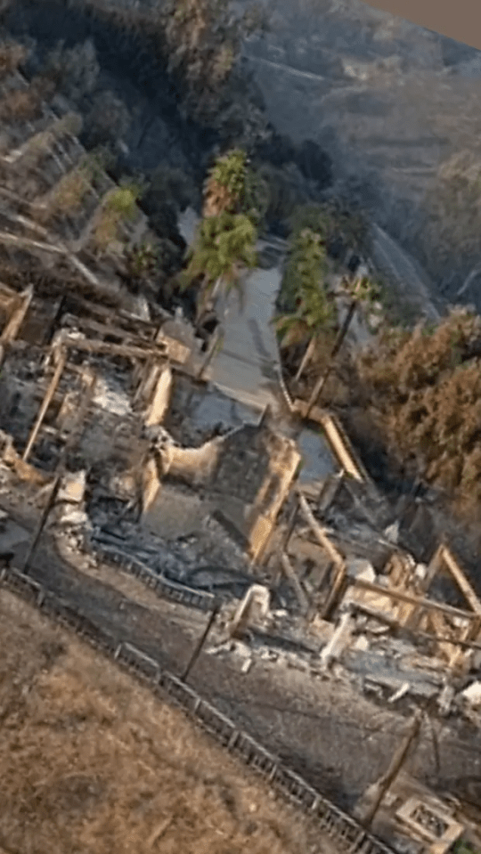 Bella Hadid posts that her childhood home was destroyed by the fires